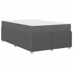 Casa si Gradina - Mobilier - Paturi si accesorii - Paturi - Cadru de pat Altele Gri inchis 120 x 200 cm tesatura - Infinity.ro