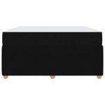 Casa si Gradina - Mobilier - Paturi si accesorii - Paturi - Cadru de pat Altele Negru 140 x 200 cm tesatura - Infinity.ro