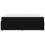 Casa si Gradina - Mobilier - Paturi si accesorii - Paturi - Cadru de pat Altele Negru 140 x 200 cm tesatura - Infinity.ro