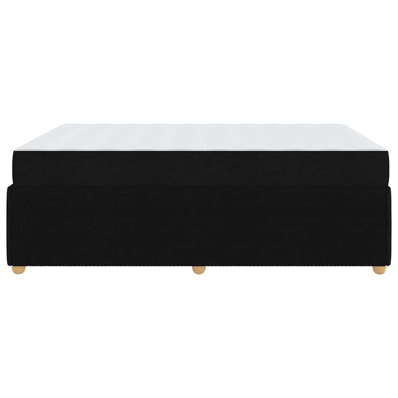 Casa si Gradina - Mobilier - Paturi si accesorii - Paturi - Cadru de pat Altele Negru 140 x 200 cm tesatura - Infinity.ro
