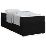 Casa si Gradina - Mobilier - Paturi si accesorii - Paturi - Cadru de pat Altele Negru 100 x 200 cm tesatura - Infinity.ro