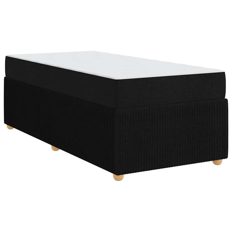 Casa si Gradina - Mobilier - Paturi si accesorii - Paturi - Cadru de pat Altele Negru 100 x 200 cm tesatura - Infinity.ro