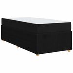 Casa si Gradina - Mobilier - Paturi si accesorii - Paturi - Cadru de pat Altele Negru 100 x 200 cm tesatura - Infinity.ro