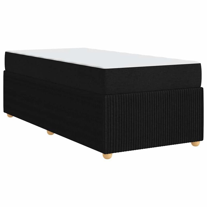 Casa si Gradina - Mobilier - Paturi si accesorii - Paturi - Cadru de pat Altele Negru 100 x 200 cm tesatura - Infinity.ro