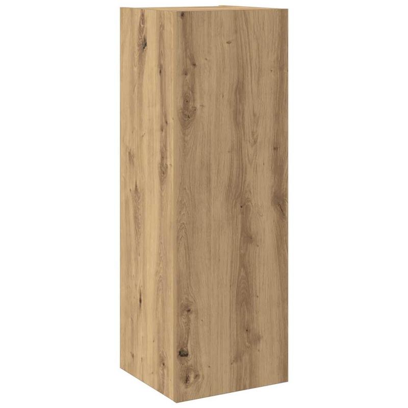 Casa si Gradina - Mobilier - Comode si corpuri - Comode - Set comoda TV 8 pcs stejar artizanal Mediu Lemn compozit - Infinity.ro