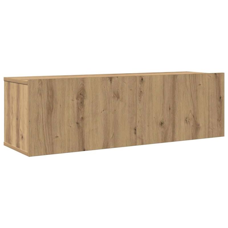 Casa si Gradina - Mobilier - Comode si corpuri - Comode - Set comoda TV 8 pcs stejar artizanal Mediu Lemn compozit - Infinity.ro