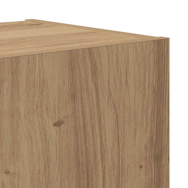 Casa si Gradina - Mobilier - Comode si corpuri - Comode - Set comoda TV 8 pcs stejar artizanal Mediu Lemn compozit - Infinity.ro