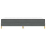 Casa si Gradina - Mobilier - Paturi si accesorii - Paturi - Pat cu arcuri Taupe, Maro 90 x 190 cm Tesatura, Lemn Ingineresc - Infinity.ro