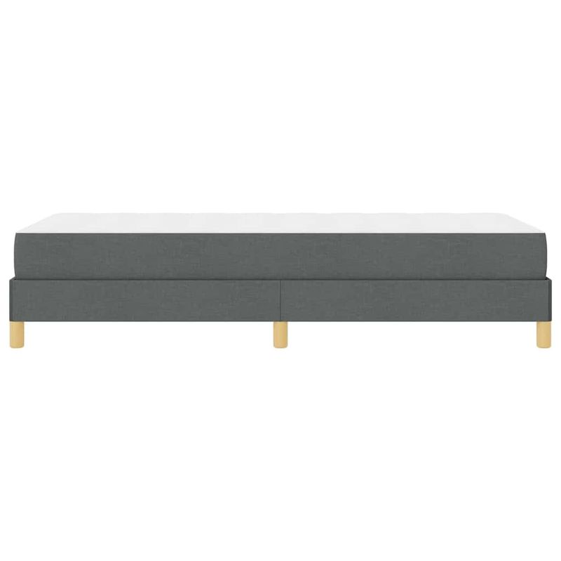 Casa si Gradina - Mobilier - Paturi si accesorii - Paturi - Pat cu arcuri Taupe, Maro 90 x 190 cm Tesatura, Lemn Ingineresc - Infinity.ro