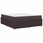 Casa si Gradina - Mobilier - Paturi si accesorii - Paturi - Cadru de pat Altele Maro inchis 180 x 200 cm tesatura - Infinity.ro