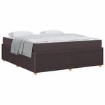 Casa si Gradina - Mobilier - Paturi si accesorii - Paturi - Cadru de pat Altele Maro inchis 180 x 200 cm tesatura - Infinity.ro