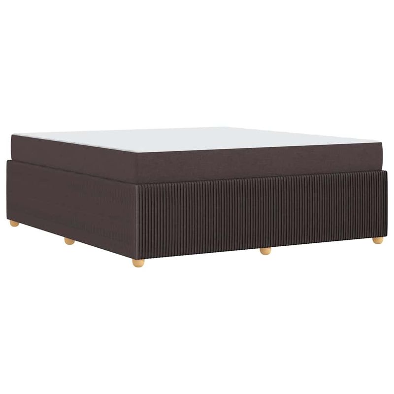 Casa si Gradina - Mobilier - Paturi si accesorii - Paturi - Cadru de pat Altele Maro inchis 180 x 200 cm tesatura - Infinity.ro
