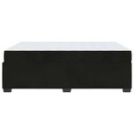 Casa si Gradina - Mobilier - Paturi si accesorii - Paturi - Cadru de pat cu saltea Altele Negru 140 x 200 cm Catifea - Infinity.ro
