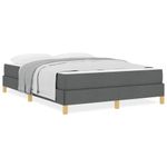 Casa si Gradina - Mobilier - Paturi si accesorii - Paturi - Pat cu arcuri Taupe, Maro 140 x 190 cm - Infinity.ro