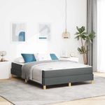 Casa si Gradina - Mobilier - Paturi si accesorii - Paturi - Pat cu arcuri Taupe, Maro 140 x 190 cm - Infinity.ro