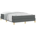 Casa si Gradina - Mobilier - Paturi si accesorii - Paturi - Pat cu arcuri Taupe, Maro 140 x 190 cm - Infinity.ro