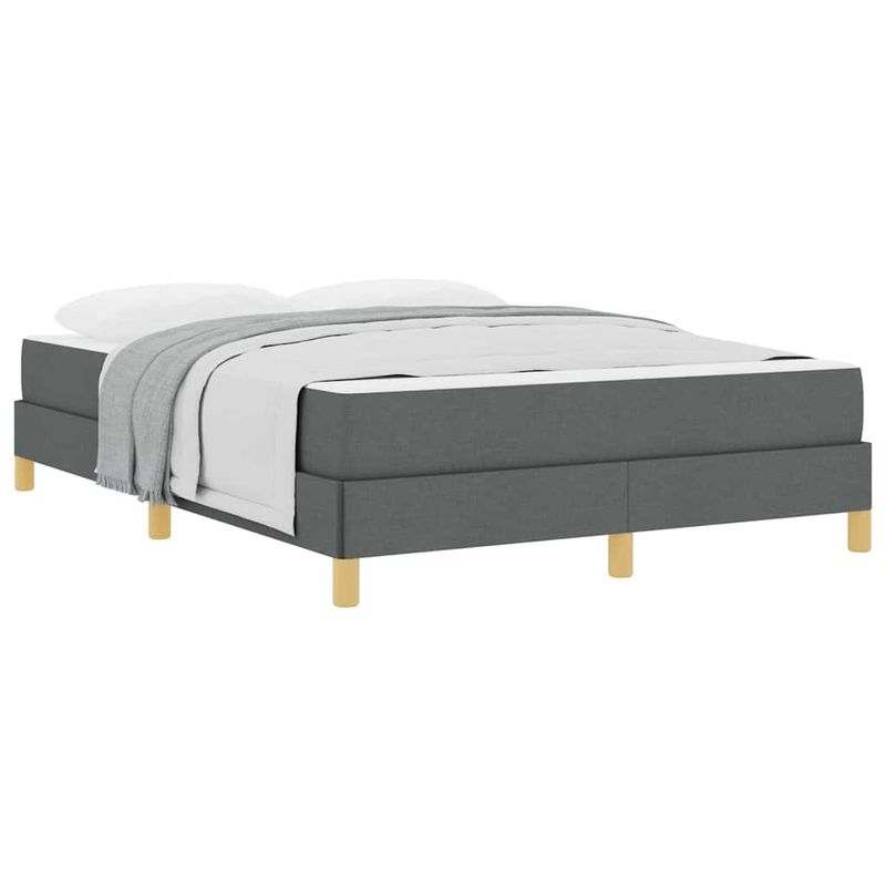 Casa si Gradina - Mobilier - Paturi si accesorii - Paturi - Pat cu arcuri Taupe, Maro 140 x 190 cm - Infinity.ro