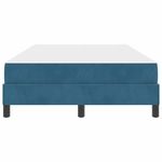 Casa si Gradina - Mobilier - Paturi si accesorii - Paturi - Pat boxspring cu saltea Albastru inchis 120 x 190 cm Catifea - Infinity.ro