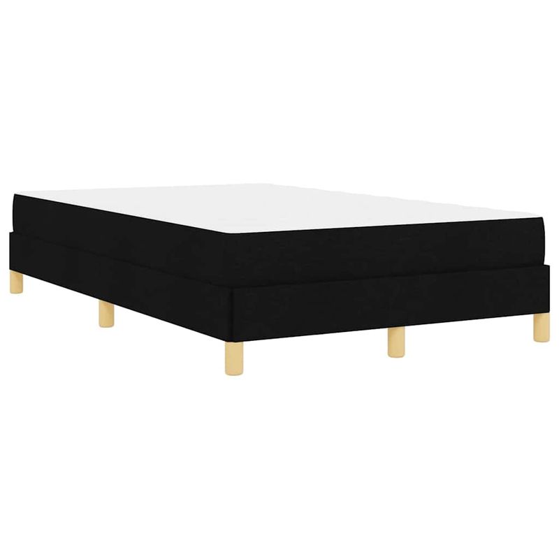 Casa si Gradina - Mobilier - Paturi si accesorii - Paturi - Pat cu arcuri Negru, Marron 120 x 190 cm - Infinity.ro