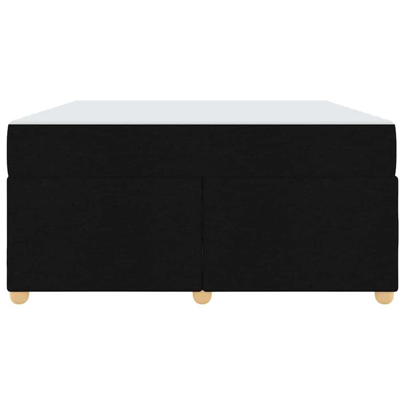 Casa si Gradina - Mobilier - Paturi si accesorii - Paturi - Cadru de pat cu saltea Altele Negru 160 x 200 cm tesatura - Infinity.ro
