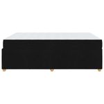Casa si Gradina - Mobilier - Paturi si accesorii - Paturi - Cadru de pat cu saltea Altele Negru 160 x 200 cm tesatura - Infinity.ro