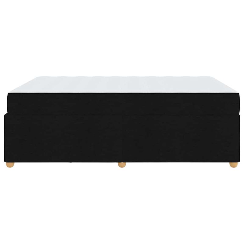 Casa si Gradina - Mobilier - Paturi si accesorii - Paturi - Cadru de pat cu saltea Altele Negru 160 x 200 cm tesatura - Infinity.ro