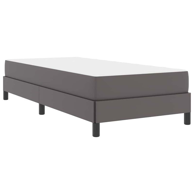 Casa si Gradina - Mobilier - Paturi si accesorii - Paturi - Pat Altele Gri 90 x 200 cm Piele artificiala - Infinity.ro