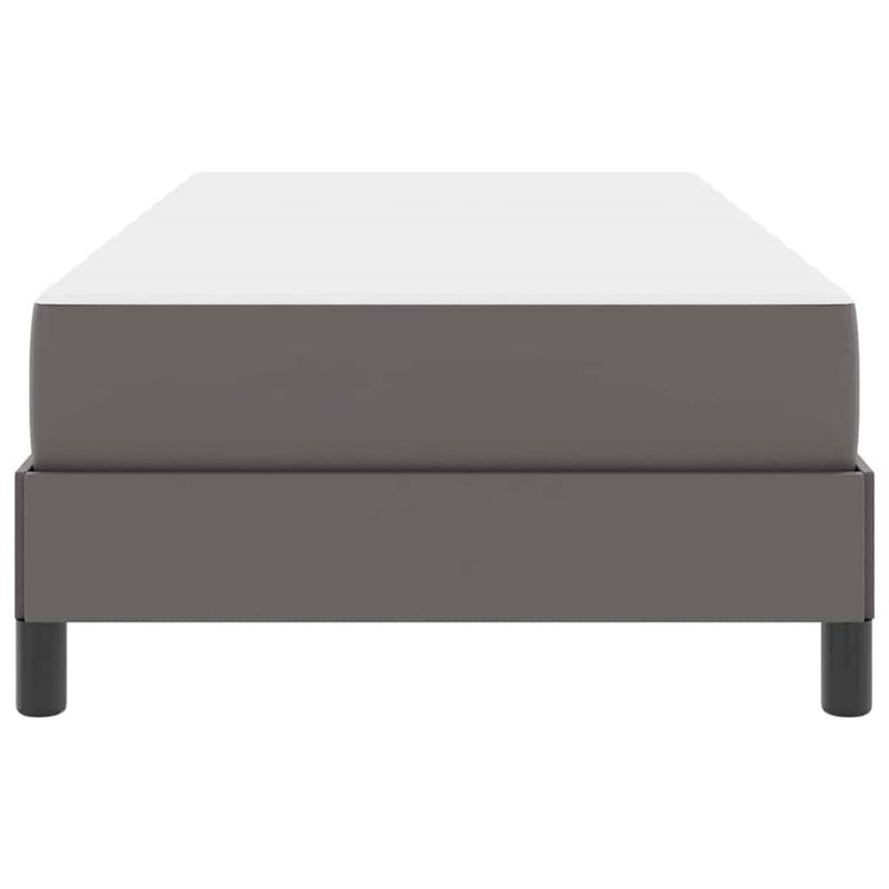 Casa si Gradina - Mobilier - Paturi si accesorii - Paturi - Pat Altele Gri 90 x 200 cm Piele artificiala - Infinity.ro