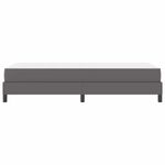 Casa si Gradina - Mobilier - Paturi si accesorii - Paturi - Pat Altele Gri 90 x 200 cm Piele artificiala - Infinity.ro