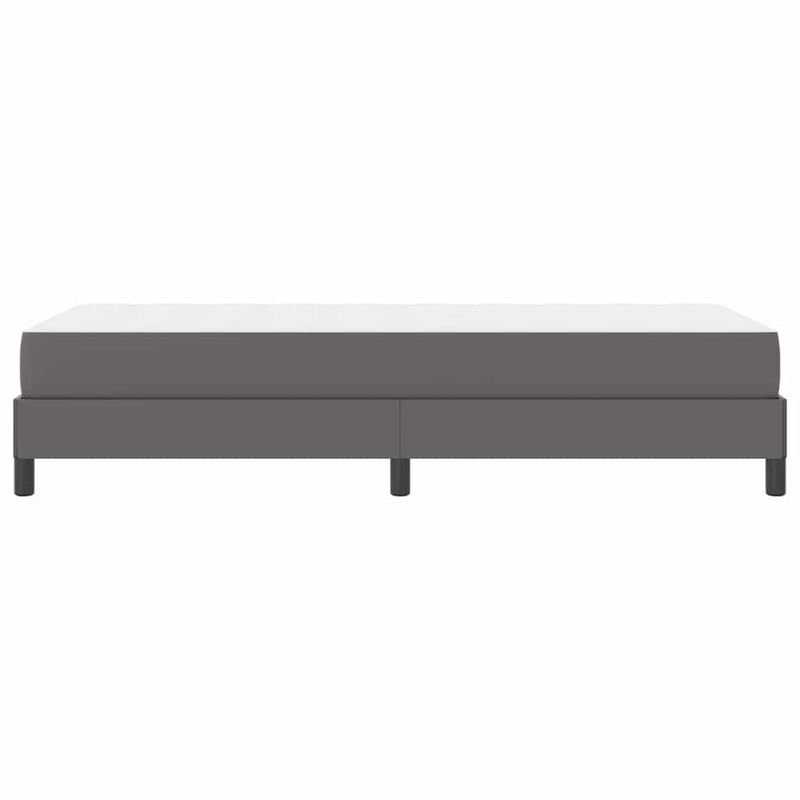 Casa si Gradina - Mobilier - Paturi si accesorii - Paturi - Pat Altele Gri 90 x 200 cm Piele artificiala - Infinity.ro