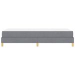 Casa si Gradina - Mobilier - Paturi si accesorii - Paturi - Pat cu arcuri Taupe, Maro 90 x 200 cm Tesatura, Lemn Ingineresc - Infinity.ro