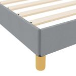 Casa si Gradina - Mobilier - Paturi si accesorii - Paturi - Pat cu arcuri Taupe, Maro 140 x 200 cm - Infinity.ro