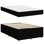 Casa si Gradina - Mobilier - Paturi si accesorii - Paturi - Cadru de pat Altele Negru 120 x 190 cm tesatura - Infinity.ro