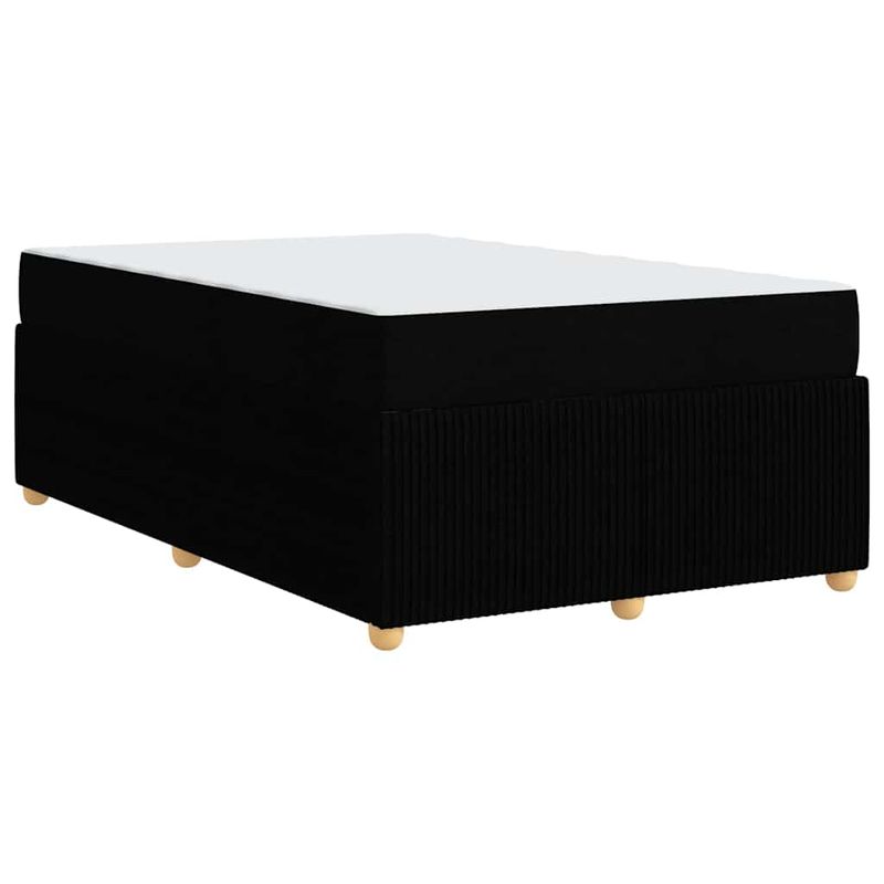 Casa si Gradina - Mobilier - Paturi si accesorii - Paturi - Cadru de pat Altele Negru 120 x 190 cm tesatura - Infinity.ro