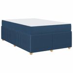 Casa si Gradina - Mobilier - Paturi si accesorii - Paturi - Cadru de pat Altele albastru 120 x 190 cm tesatura - Infinity.ro