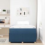 Casa si Gradina - Mobilier - Paturi si accesorii - Paturi - Cadru de pat Altele albastru 120 x 190 cm tesatura - Infinity.ro