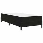 Casa si Gradina - Mobilier - Paturi si accesorii - Paturi - Pat boxspring cu saltea Negru 90 x 190 cm Catifea - Infinity.ro