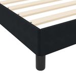 Casa si Gradina - Mobilier - Paturi si accesorii - Paturi - Pat boxspring cu saltea Negru 90 x 190 cm Catifea - Infinity.ro