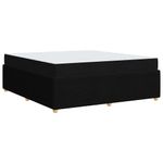 Casa si Gradina - Mobilier - Paturi si accesorii - Paturi - Cadru de pat Altele Negru 180 x 200 cm tesatura - Infinity.ro