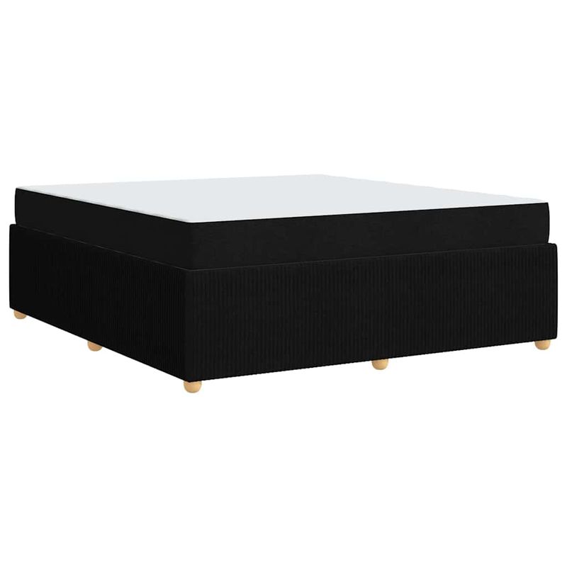 Casa si Gradina - Mobilier - Paturi si accesorii - Paturi - Cadru de pat Altele Negru 180 x 200 cm tesatura - Infinity.ro