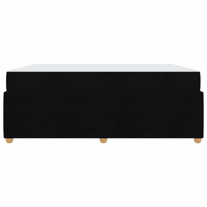 Casa si Gradina - Mobilier - Paturi si accesorii - Paturi - Cadru de pat Altele Negru 180 x 200 cm tesatura - Infinity.ro