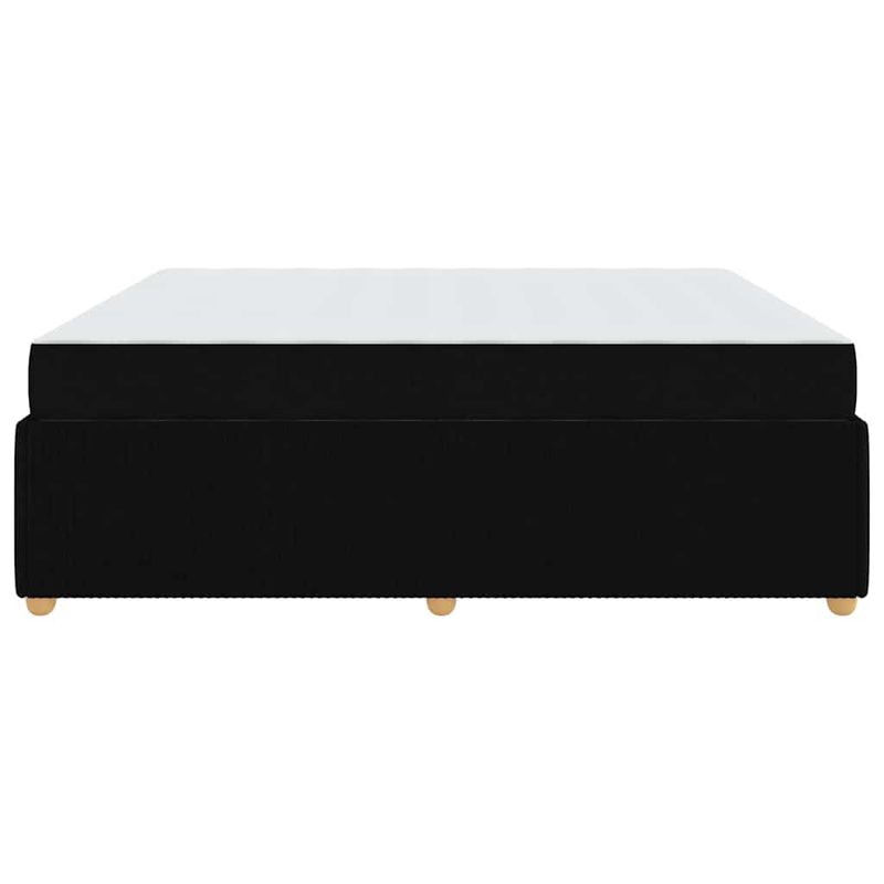 Casa si Gradina - Mobilier - Paturi si accesorii - Paturi - Cadru de pat Altele Negru 180 x 200 cm tesatura - Infinity.ro
