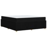 Casa si Gradina - Mobilier - Paturi si accesorii - Paturi - Cadru de pat Altele Negru 180 x 200 cm tesatura - Infinity.ro