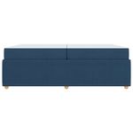 Casa si Gradina - Mobilier - Paturi si accesorii - Paturi - Cadru de pat Altele albastru 200 x 200 cm tesatura - Infinity.ro