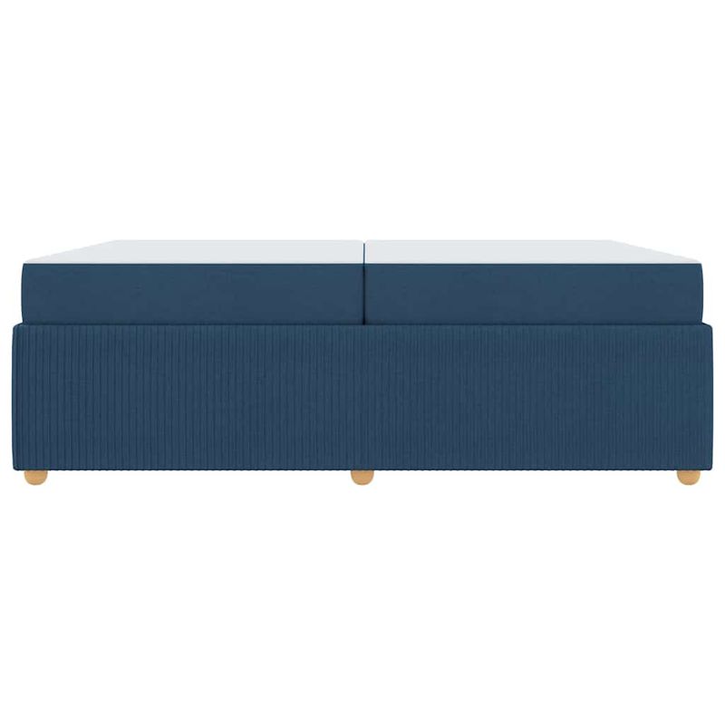Casa si Gradina - Mobilier - Paturi si accesorii - Paturi - Cadru de pat Altele albastru 200 x 200 cm tesatura - Infinity.ro