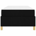 Casa si Gradina - Mobilier - Paturi si accesorii - Paturi - Pat cu arcuri Negru si Alb si Negru 100 x 200 cm tesatura - Infinity.ro