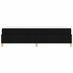 Casa si Gradina - Mobilier - Paturi si accesorii - Paturi - Pat cu arcuri Negru si Alb si Negru 100 x 200 cm tesatura - Infinity.ro