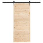 Casa si Gradina - Constructii - Usi interior, exterior si garaj - Usi interior - Usa glisanta Maro 80 x 208 cm Lemn masiv de pin - Infinity.ro