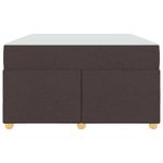 Casa si Gradina - Mobilier - Paturi si accesorii - Paturi - Cadru de pat cu saltea Altele Maro inchis 120 x 200 cm tesatura - Infinity.ro