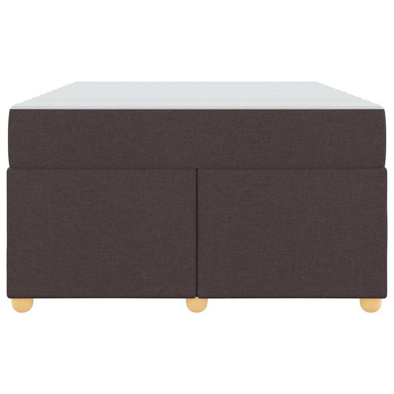 Casa si Gradina - Mobilier - Paturi si accesorii - Paturi - Cadru de pat cu saltea Altele Maro inchis 120 x 200 cm tesatura - Infinity.ro